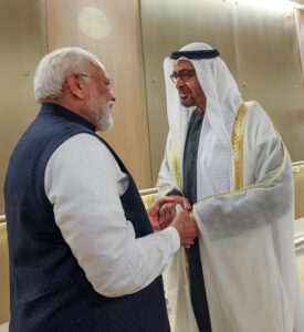 UAE में मोदी